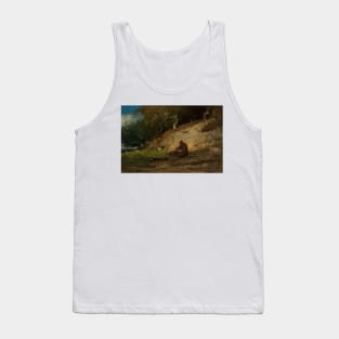 The Hermit by George Inness Tank Top